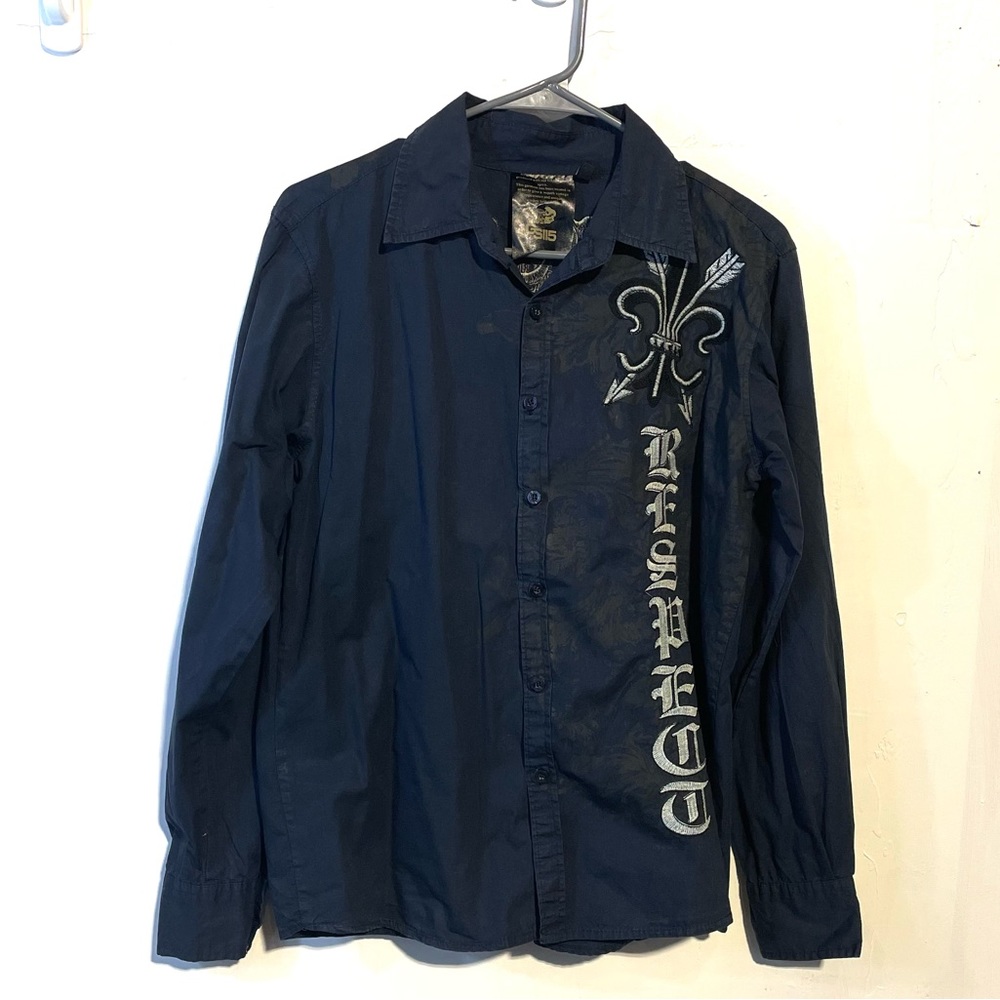GS115 Youth Respect Heritage button up 16/18 youth boys